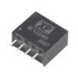 IE1224S Měnič: DC/DC 1W Uvst: 12V 24VDC Ivýst: 42mA SIP 11,68x9,65x6mm