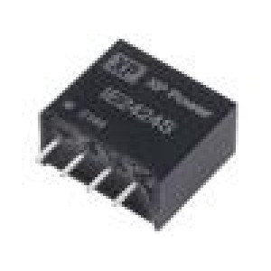 IE2424S Měnič: DC/DC 1W Uvst: 24V 24VDC Ivýst: 42mA SIP 11,68x9,65x6mm