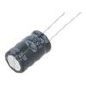 Kondenzátor: elektrolytický THT 4,7uF 250VDC Ø12,5x20mm ±20%