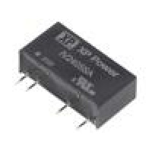 IV2405SA Měnič: DC/DC 1W Uvst: 24V 5VDC Ivýst: 200mA SIP 19,5x6x9,5mm