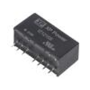 IZ1215S Měnič: DC/DC 3W Uvst: 9÷18V Uvýst: 15VDC Uvýst2: -15VDC SIP 3,9g
