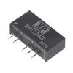 IH1224S Měnič: DC/DC 2W Uvst: 12V Uvýst: 24VDC Uvýst2: -24VDC Ivýst: 42mA
