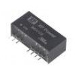 IM2412S Měnič: DC/DC 2W Uvst: 9÷36V 12VDC Ivýst: 85mA SIP 26x12,5x9,2mm