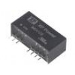 IM2412S Měnič: DC/DC 2W Uvst: 9÷36V 12VDC Ivýst: 85mA SIP 26x12,5x9,2mm