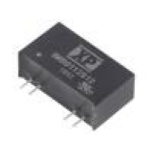 IMB0112S12 Měnič: DC/DC 1W Uvst: 12V 12VDC Ivýst: 84mA SIP7 22x12,5x7,5mm