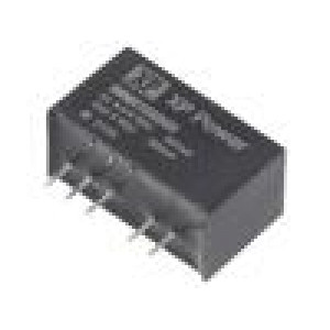 IMM0105S05 Měnič: DC/DC 1W Uvst: 4,5÷9V 5VDC Ivýst: 200mA SIP7 3,6g 1MHz