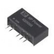 IQ0505S Měnič: DC/DC 1W Uvst: 5V 5VDC Ivýst: 100mA SIP 19,5x6x9,5mm