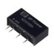 IQ1515SA Měnič: DC/DC 1W Uvst: 15V 15VDC Ivýst: 67mA SIP 19,5x6x9,5mm