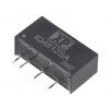 IQ4812SA Měnič: DC/DC 1W Uvst: 48V 12VDC Ivýst: 83mA SIP 19,5x6x9,5mm