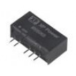 IR0505S Měnič: DC/DC 3W Uvst: 5V Uvýst: 5VDC Uvýst2: -5VDC Ivýst: 300mA