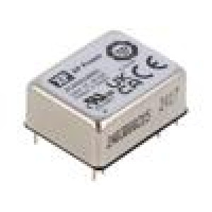 JCA0224D03 Měnič: DC/DC 2W Uvst: 18÷36V Uvýst: 15VDC Uvýst2: -15VDC 12g