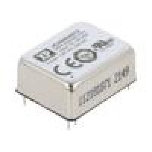 JCA0624S12 Měnič: DC/DC 6W Uvst: 18÷36V 12VDC Ivýst: 500mA 1.0