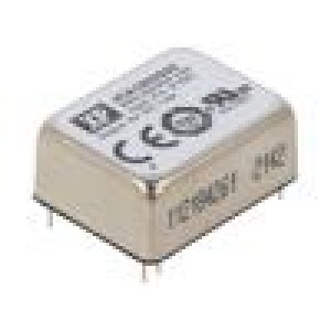 JCA1005S05 Měnič: DC/DC 10W Uvst: 4,5÷9V 5VDC Ivýst: 1,6A 1.0