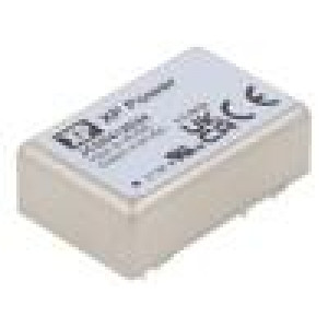 JCD0412D24 Měnič: DC/DC 4W Uvst: 9÷18V Uvýst: 24VDC Uvýst2: -24VDC 18g