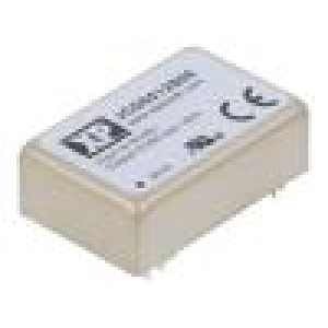 JCD0512S05 Měnič: DC/DC 5W Uvst: 9÷18V 5VDC Ivýst: 1A 31,75x20,32x10,4mm