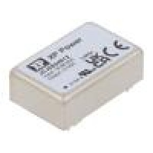 JCJ0824S12 Měnič: DC/DC 8W Uvst: 18÷36V 12VDC Ivýst: 665mA 17g 330kHz