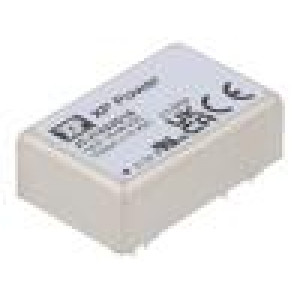 JCJ1024D15 Měnič: DC/DC 10W Uvst: 18÷36V Uvýst: 15VDC Uvýst2: -15VDC 17g