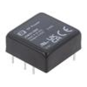 JCM3012S05 Měnič: DC/DC 30W Uvst: 9÷18V 5VDC Ivýst: 6A 1