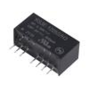 RS3E-1205S/H3 Měnič: DC/DC 3W Uvst: 9÷18V Uvýst: 5VDC Ivýst: 600mA SIP8 4,7g