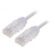 Patch cord TX6-28™,U/UTP 6 lanko Cu LSZH bílá 3m 28AWG