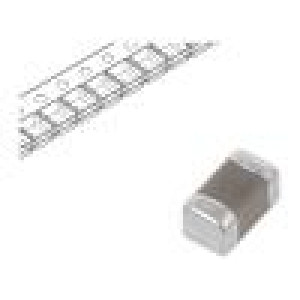 Kondenzátor keramický 10uF 10V X5R ±10% SMD 0603