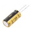 Kondenzátor: elektrolytický THT 2200uF 10VDC Ø12,5x25mm ±20%