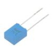 Kondenzátor: polyesterový 1uF 40VAC 63VDC Rozteč: 5mm ±5%