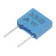 Kondenzátor: polyesterový 2,2nF 200VAC 400VDC Rozteč: 5mm ±10%