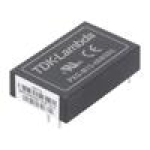 PXG-M15-48WS05 Měnič: DC/DC 15W Uvst: 18÷75V 5VDC Ivýst: 3A 40,6x25,4x10,2mm