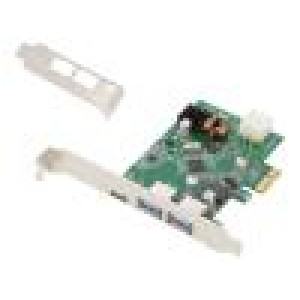 Počítačová karta: PCI-Express USB A x2,USB C USB 3.2