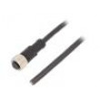 Kabel: pro snímače/automatizaci M12 PIN: 5 přímý 5m zástrčka