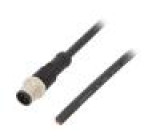 Kabel: pro snímače/automatizaci M12 PIN: 5 přímý 2m zástrčka