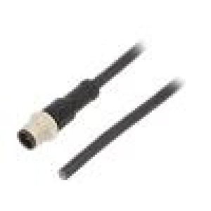 Kabel: pro snímače/automatizaci M12 PIN: 5 přímý 5m zástrčka
