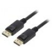 Kabel DisplayPort 1.2,HDCP DisplayPort vidlice,z obou stran