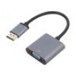 Adaptér DisplayPort 1.1 0,15m Barva: šedá Vlastnosti: Full HD