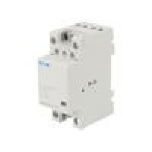 Stykač: 4-pólový instalační 25A 230VAC 230VDC NC x2 + NO x2