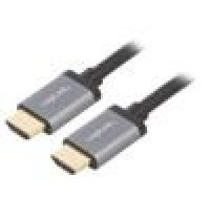 Kabel HDCP,HDMI 2.0 HDMI vidlice,z obou stran 1m černá