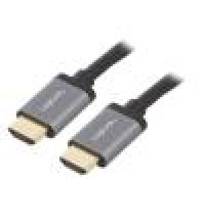 Kabel HDCP,HDMI 2.0 HDMI vidlice,z obou stran 2m černá