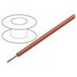 Vodič ThermoThin licna Cu 28AWG červená PFA 600V 30,5m