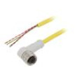 Připojovací kabel M12 PIN: 3 úhlový 5m zástrčka -25÷70°C IP67