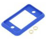 Těsnění zásuvky SLIM Barva: modrá 29mm Těsnění: silikon