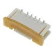 Konektor FFC/FPC, rozteč 0,5mm, přímý, SMD, ZIF, 8 pinů