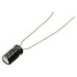 Kondenzátor: elektrolytický THT 10uF 25VDC Ø4x7mm Rozteč: 5mm