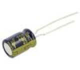 Kondenzátor: elektrolytický s nízkou impedancí THT 220uF ±20%