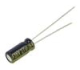 Kondenzátor: elektrolytický s nízkou impedancí THT 27uF 35VDC