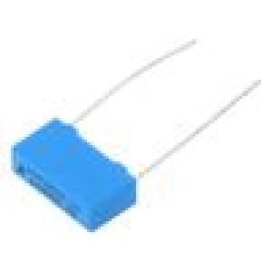 Kondenzátor: polyesterový 0,22uF 63VAC 100VDC 10mm ±10% THT