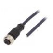 Kabel: pro snímače/automatizaci M12 PIN: 4 přímý 10m zástrčka