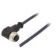 Kabel: pro snímače/automatizaci M12 PIN: 4 úhlový 10m zástrčka