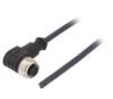 Kabel: pro snímače/automatizaci M12 PIN: 4 úhlový 10m zástrčka