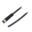 Kabel: pro snímače/automatizaci M8 PIN: 3 přímý 3m zástrčka